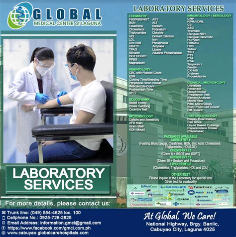 global medical center of laguna contact number|Homepage .